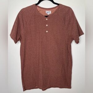 Frank and Oak classic crewneck texture top